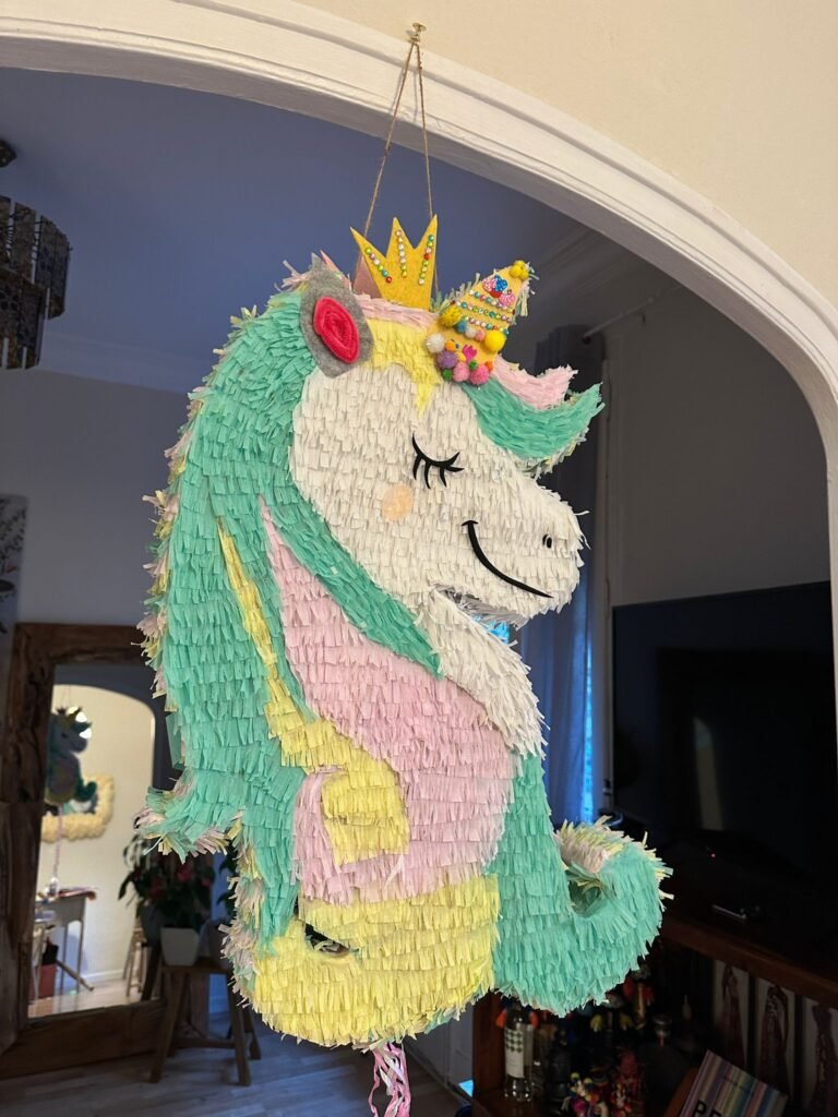 Piñata de unicornio