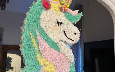 Piñata de unicornio